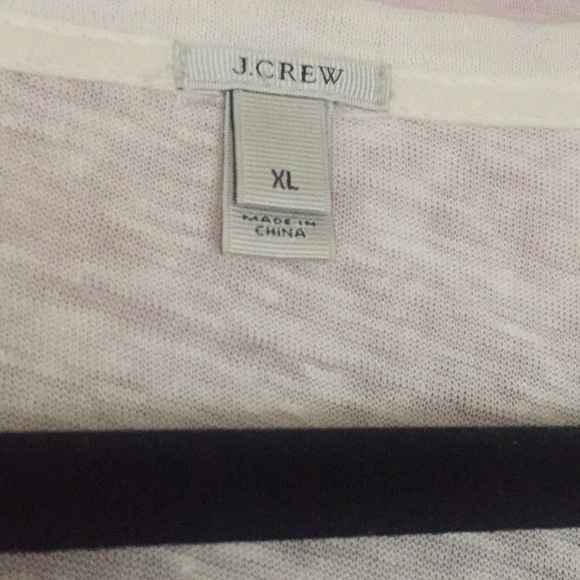 J. Crew Paisley Linen Tee XL - Picture 3 of 5